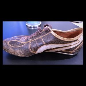 Kowalski Distressed Leather Shoes Men 9.5 US